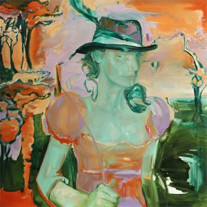 Tina Oelker, oil on canvas