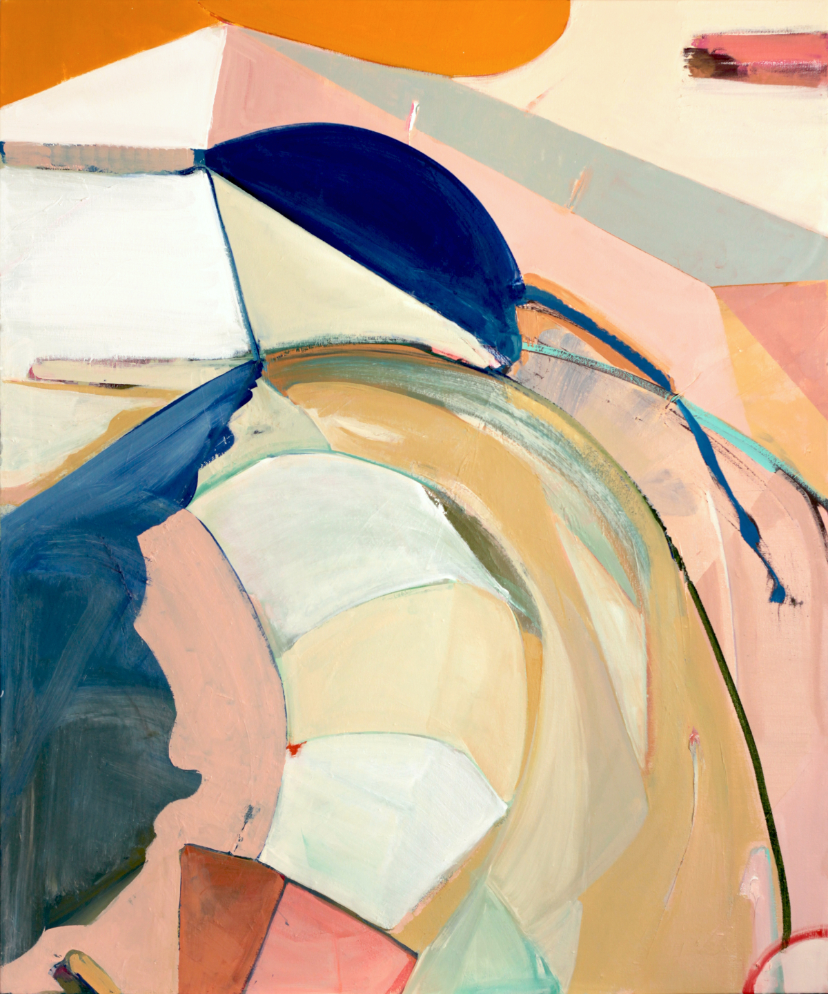 Tina Oelker, 25 Farben Stockholm, the world is what is in motion, 2022